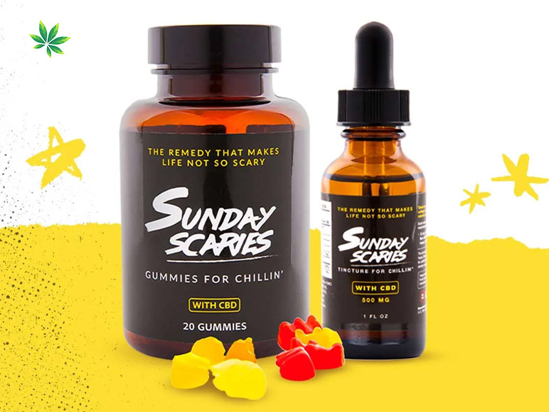 Sunday Scaries Extra Strength CBD Gummies